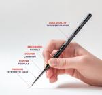 Ecset készlet 7+1  Daco