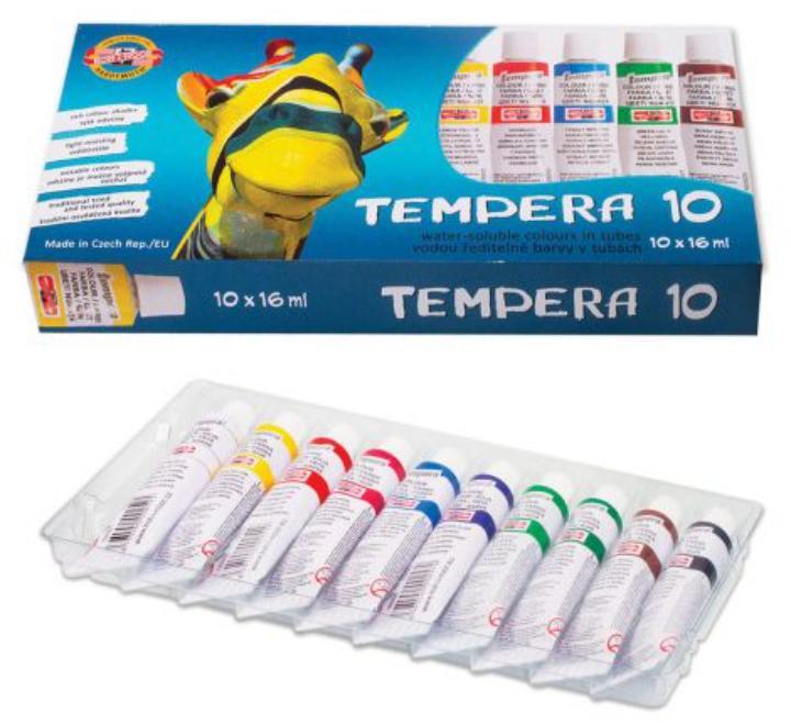 Tempera 10 szín Grifa Koh-I-Noor