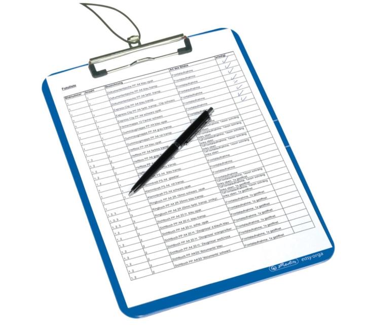 Felrírótábla A4 PP EOTG kék