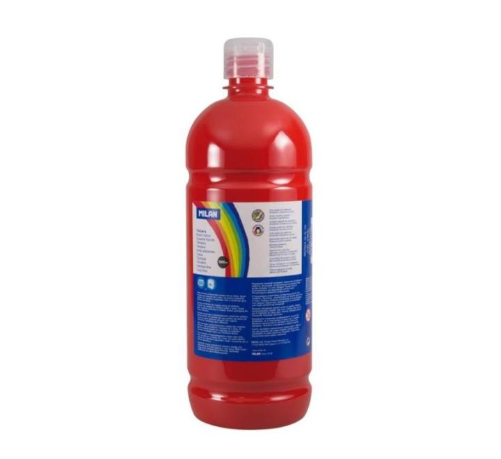 Tempera 1000ml cinóbervörös Milan