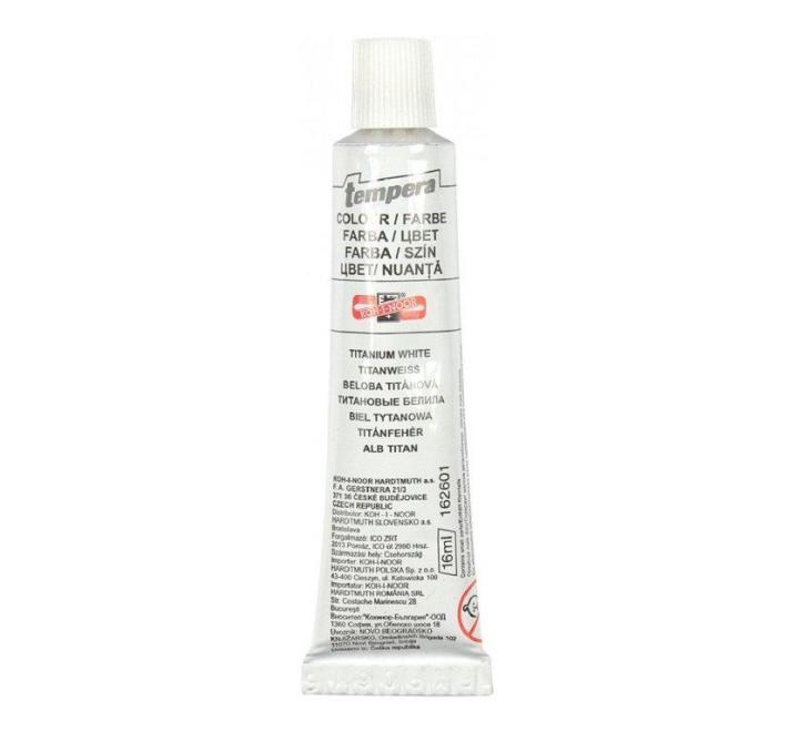 Tempera 16ml fehér Koh-I-Noor