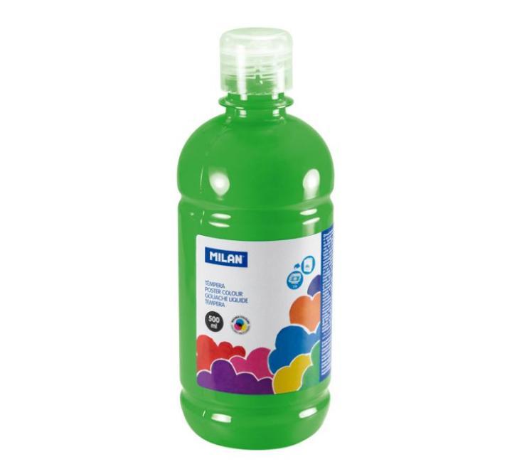 Tempera 500ml világoszöld Milan