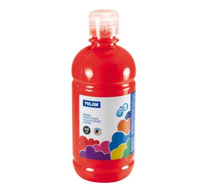 Tempera 500ml cinóbervörös Milan