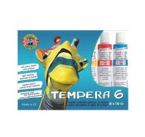 Tempera 6 culori Koh-I-Noor