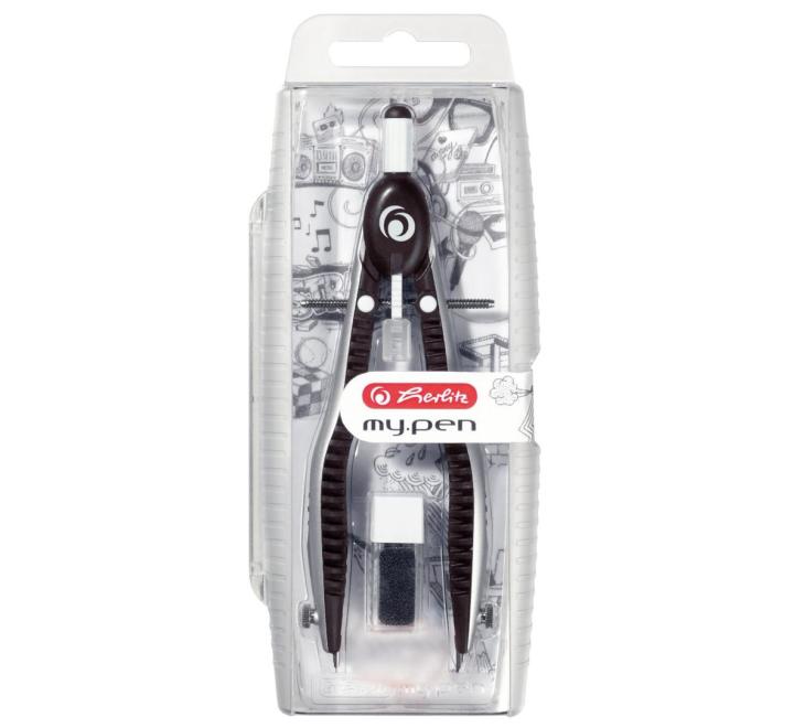 Körző my.pen fekete/szürke