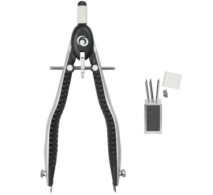 Körző my.pen fekete/szürke