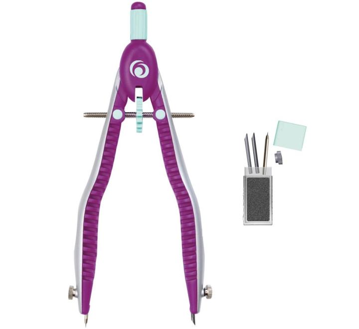 Körző my.pen rózsaszín/türkiz