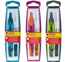 Compas plastic culori asortate