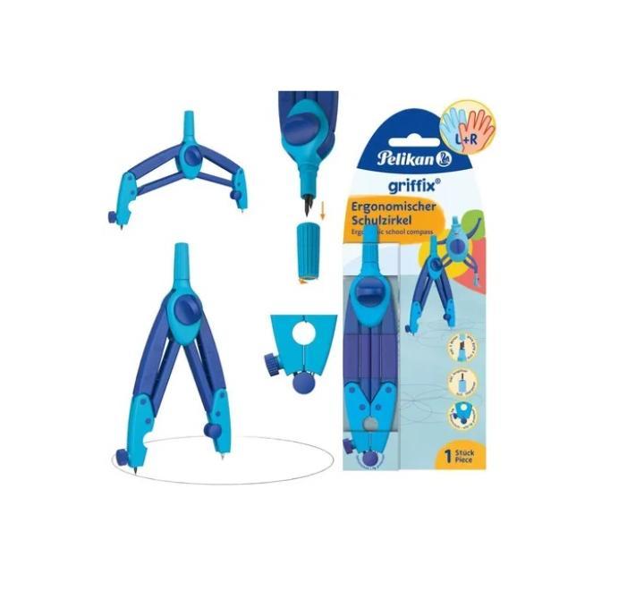 Iskolai körző  Griffix kék