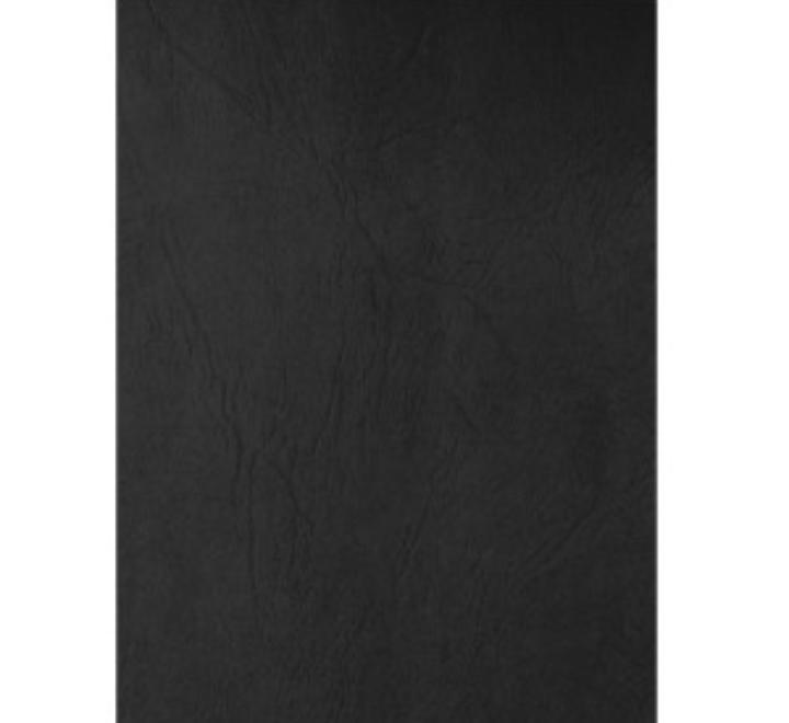 Bőr hatású borítólap A4 250g fekete