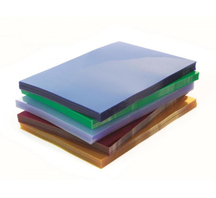 PVC előlapfólia A4 200 mikron barna