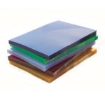 PVC előlapfólia A4 200 mikron barna