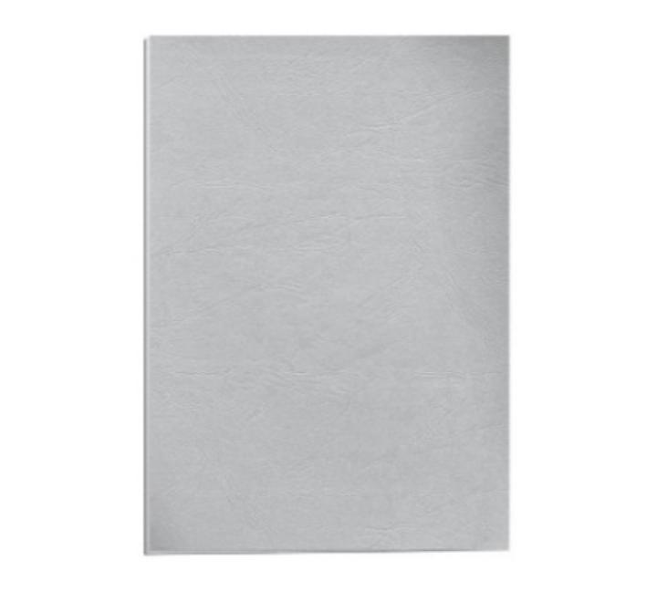 Bőr hatású borítólap A4 250g szűrke