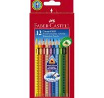 Creioane colorate Grip Faber-Castell 12 culori