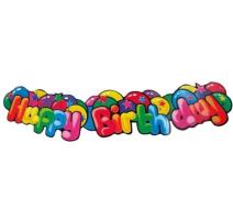 Fűzér Happy birthday 1.3m