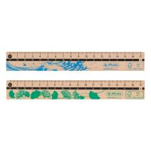 Rigla lemn 17cm Hertlitz Greenline