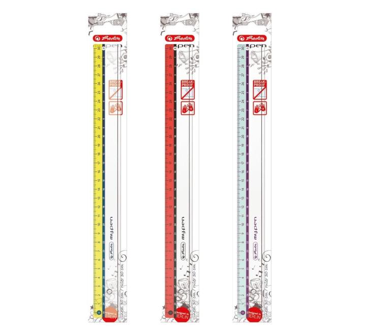 Vonalzó 30 cm Herlitz my.pen