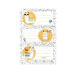 Füzet címke Herlitz láma