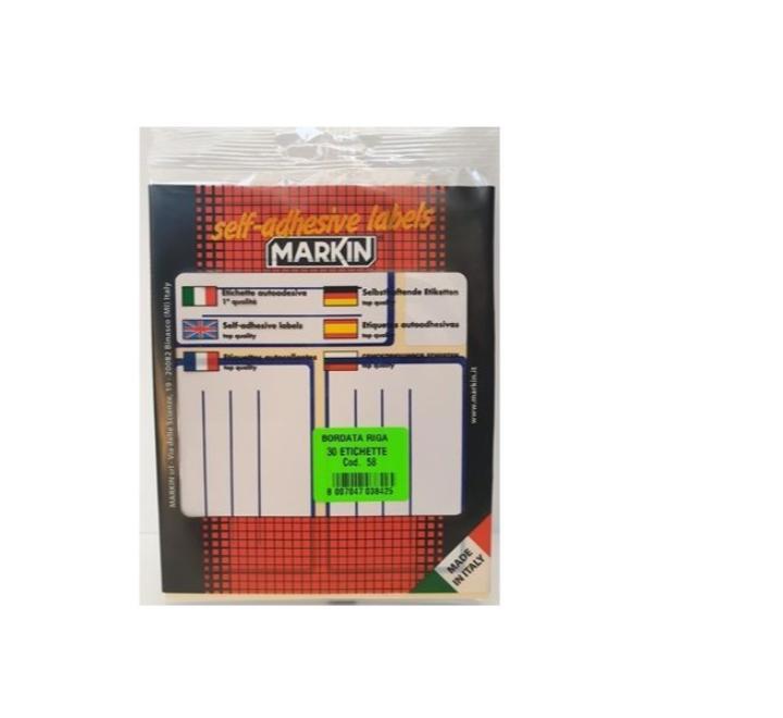 Füzet címke 83x53mm 30/pl