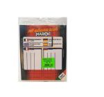 Füzet címke 83x53mm 30/pl