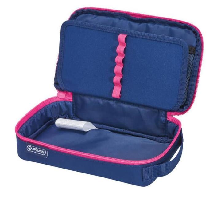 Tolltartó 2 GO sötétkék/rózsaszín