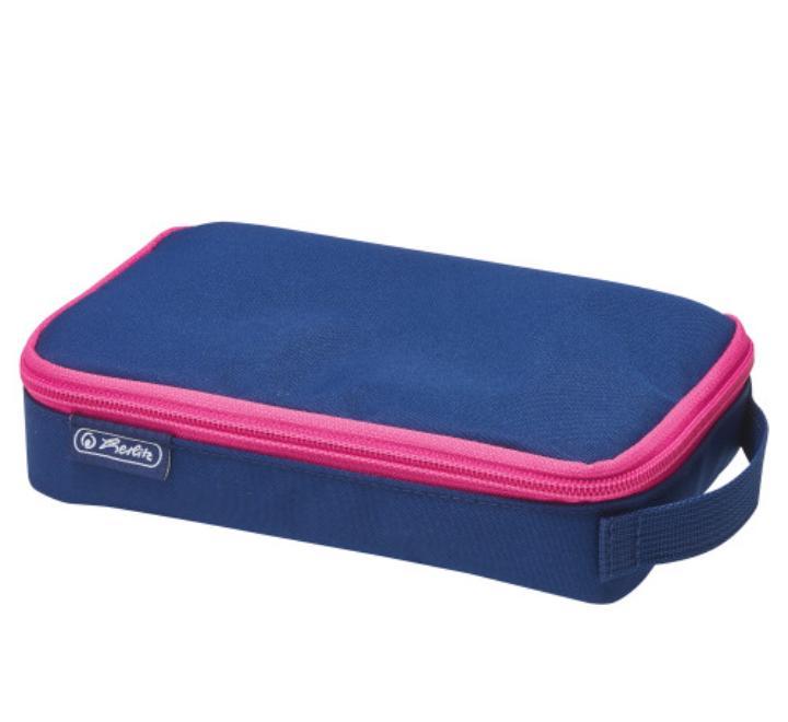 Tolltartó 2 GO sötétkék/rózsaszín