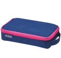 Tolltartó 2 GO sötétkék/rózsaszín