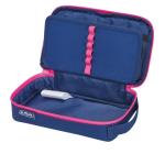 Tolltartó 2 GO sötétkék/rózsaszín