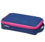 Tolltartó 2 GO sötétkék/rózsaszín