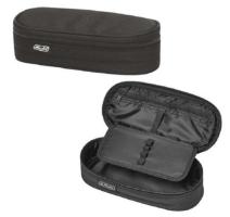 Necessaire oval negru