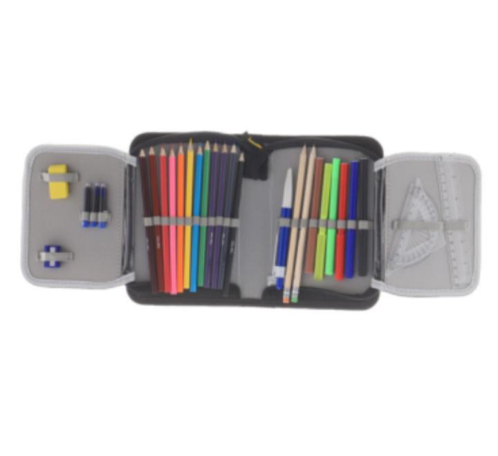 Tolltartó felszerelt 31 darabos 1 cipzárral