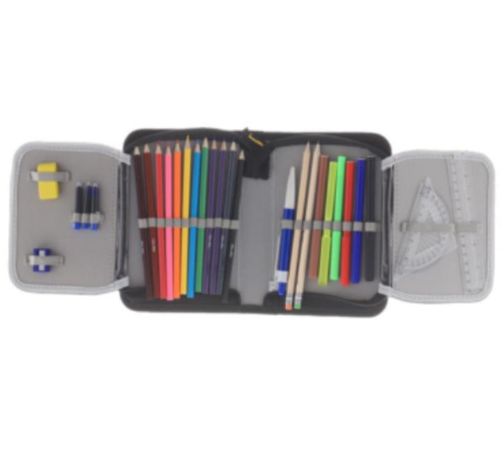 Tolltartó felszerelt 31 darabos 1 cipzárral