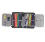 Tolltartó felszerelt 31 darabos 1 cipzárral