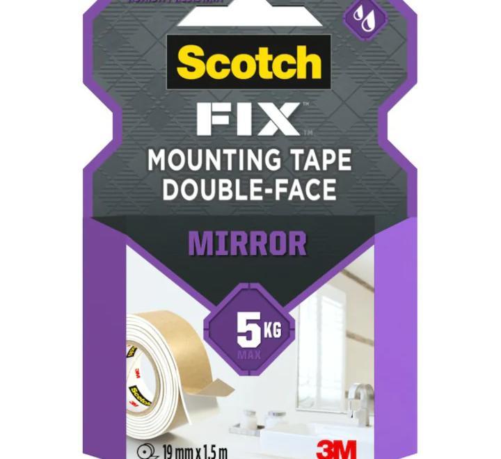 Dupla ragasztószalag tükrök rögzítéséhez 19mmx1.5m