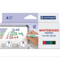 Marker whiteboard 4/set Centropen