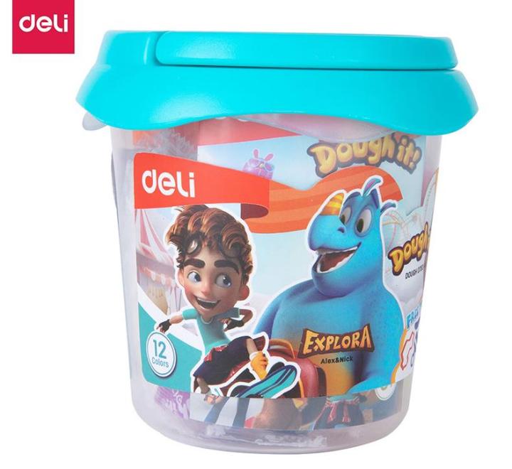 Gyurma,puha 12 szín 160gr Deli