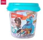 Gyurma,puha 12 szín 160gr Deli