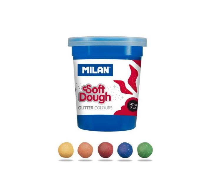 Gyurma,könnyű csillámos 5x142g Milan