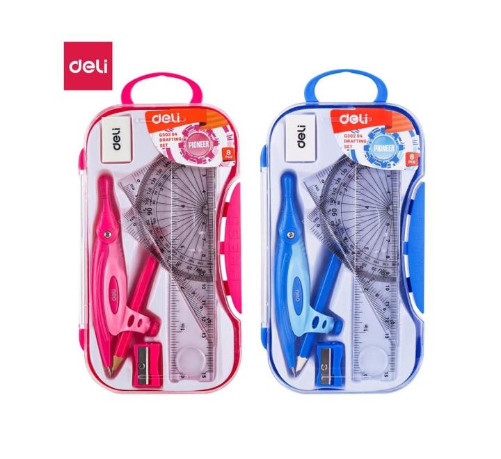 Geometria készlet 7 darabos Deli