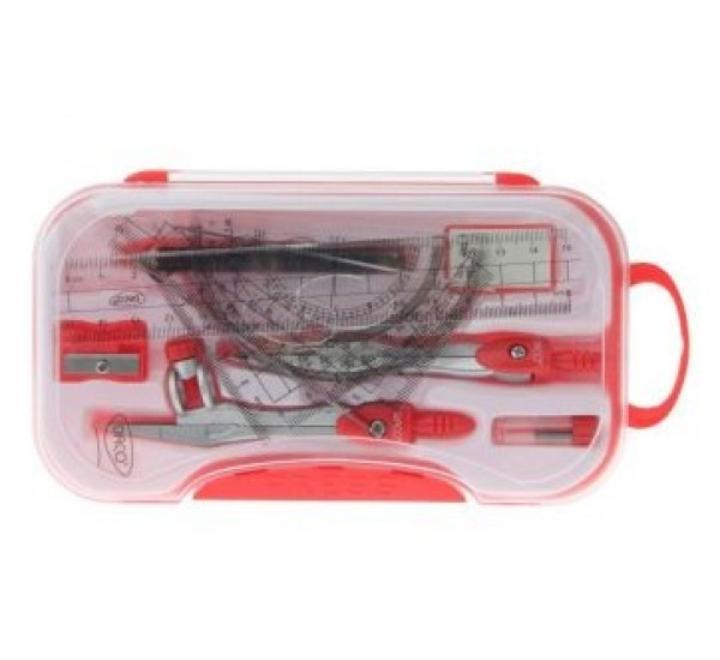 Geometriai készlet műanyag, Daco