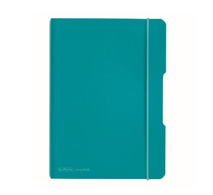 Vonalas füzet my.book flex A5 40 lap türkiz