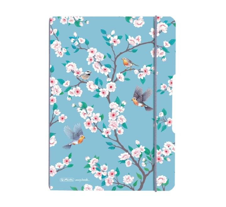 Kockás füzet my.book flex A5 40 lap Ladylike Birds