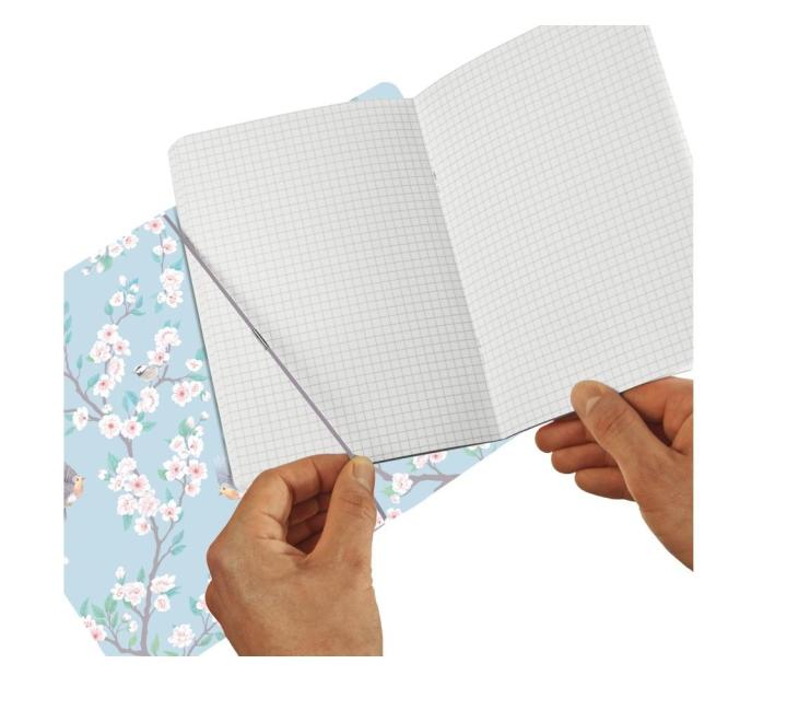 Kockás füzet my.book flex A5 40 lap Ladylike Birds