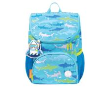 Ghiozdan mini Little Travelers Blue aquarium