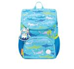 Hátizsák mini Little Travelers Blue aquarium