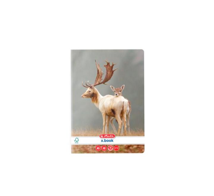 A5-ös jegyzetfüzet, 48 lap, Állatok motívum