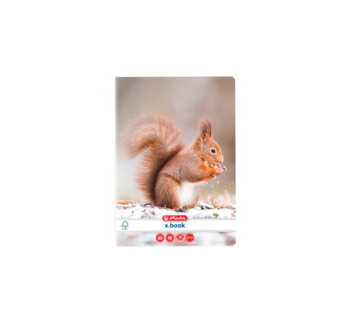 A5-ös jegyzetfüzet, 48 lap, Állatok motívum