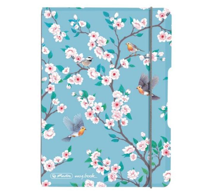 Füzet A6 kockás 40 lap my.book flex Ladylike Birds