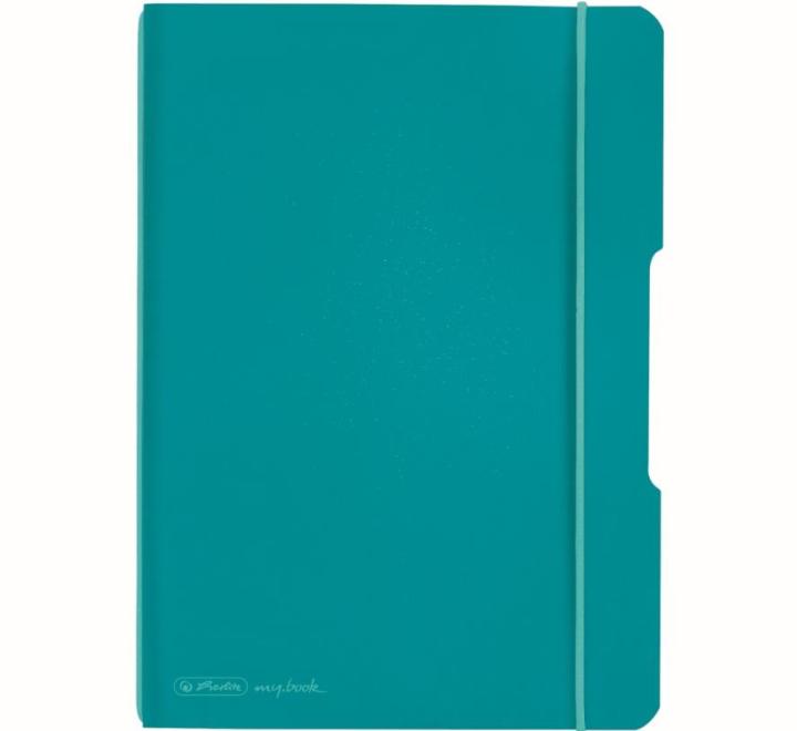 Füzet my.book flex A5, 40 lap,kockás, türkizkék