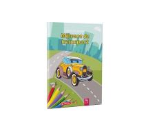 Carte de colorat A4, 16 pagini, Mijloace de transport